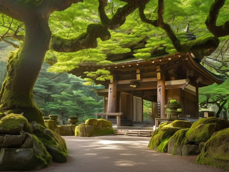 Daiyuzan Saijoji cedar avenue