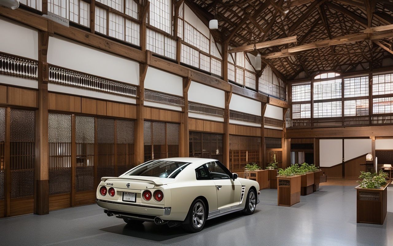 Nissan Heritage Collection GT-R display hall