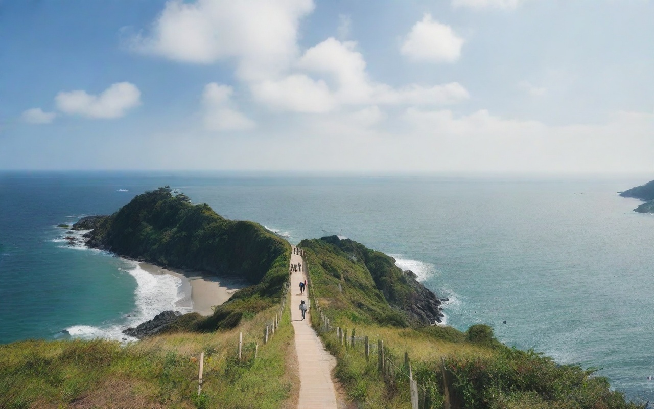 Jogashima Access Crowds