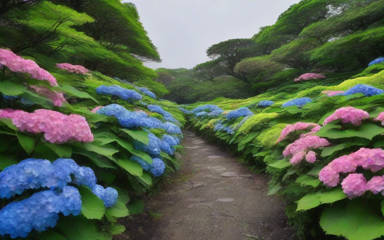 Kamakura Rainy Season Hydrangea