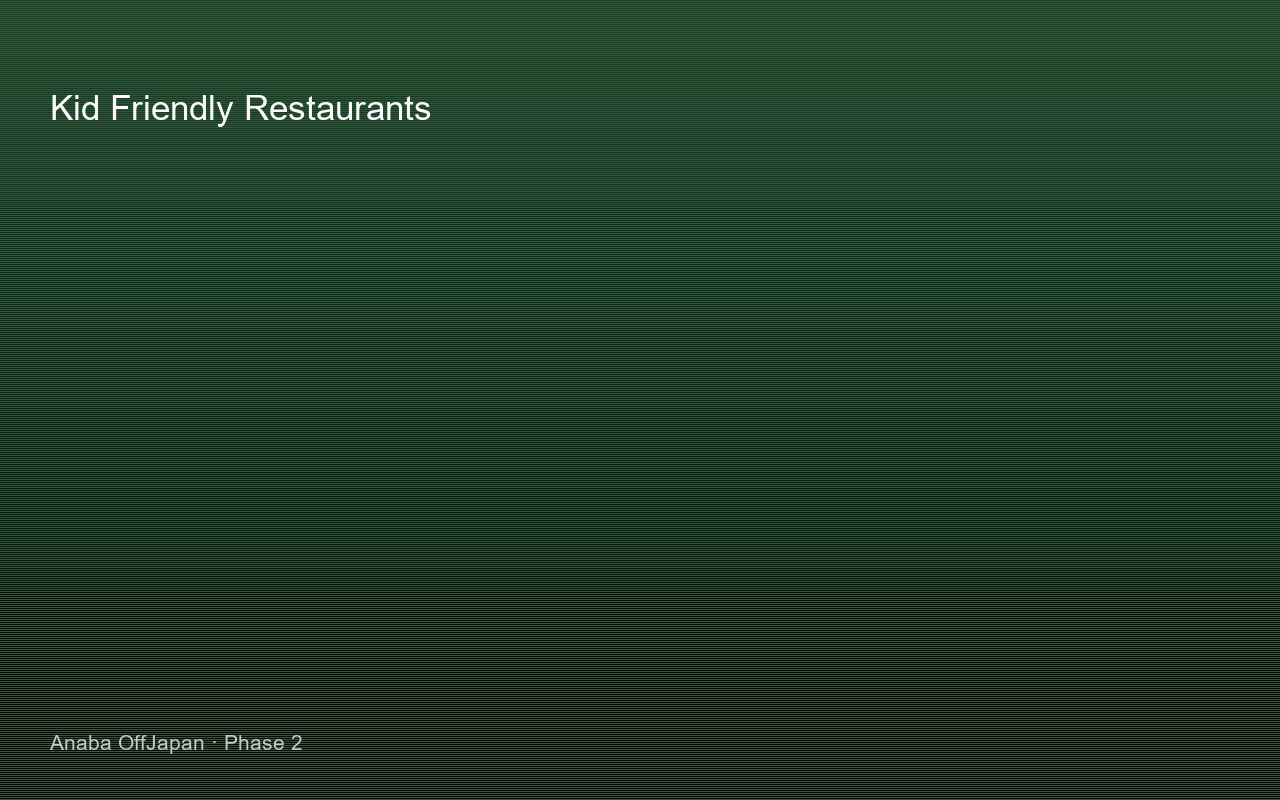 Kanagawa Kid-Friendly Restaurants Guide 2026 — Dining...