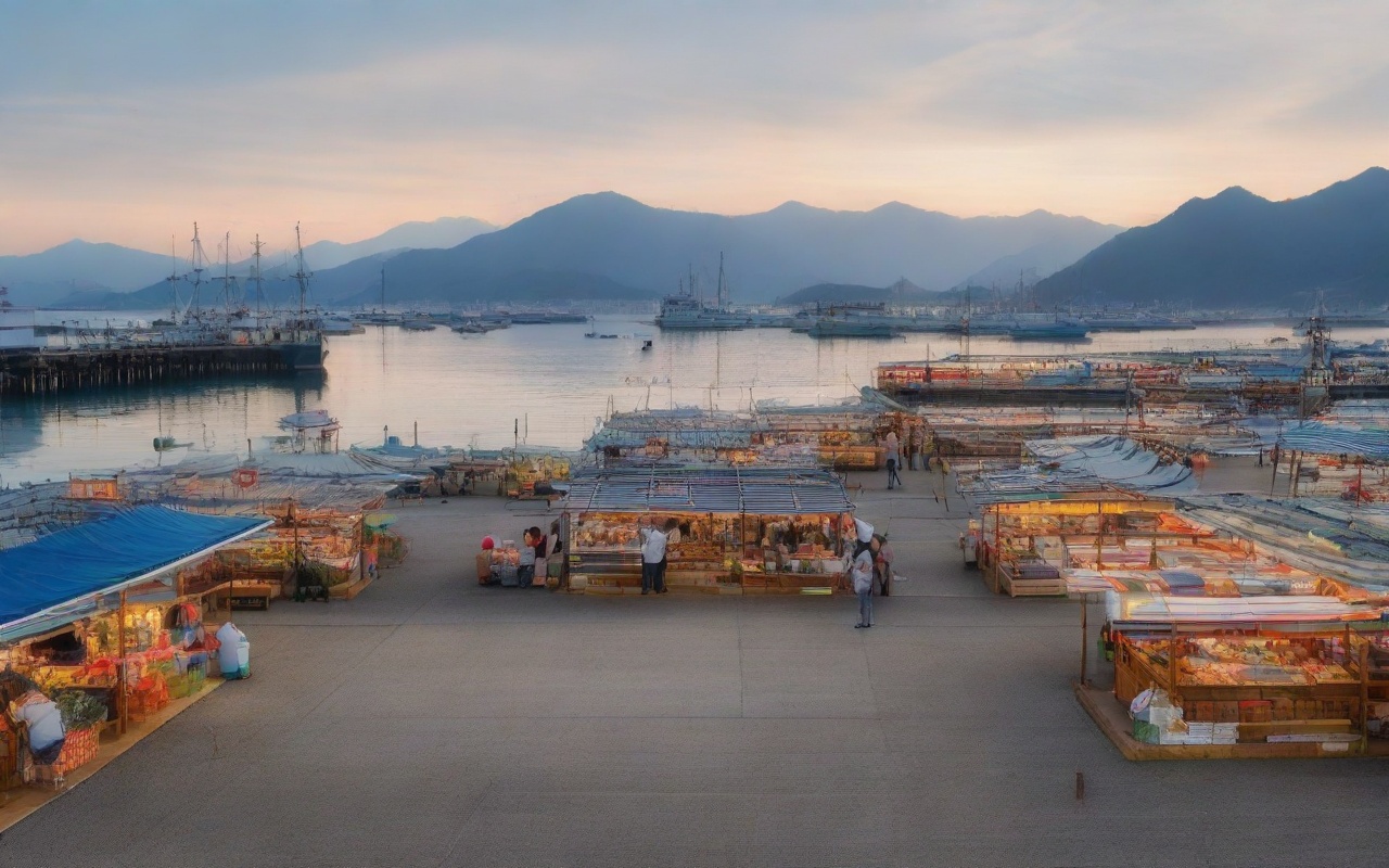 misaki port morning market sub 3