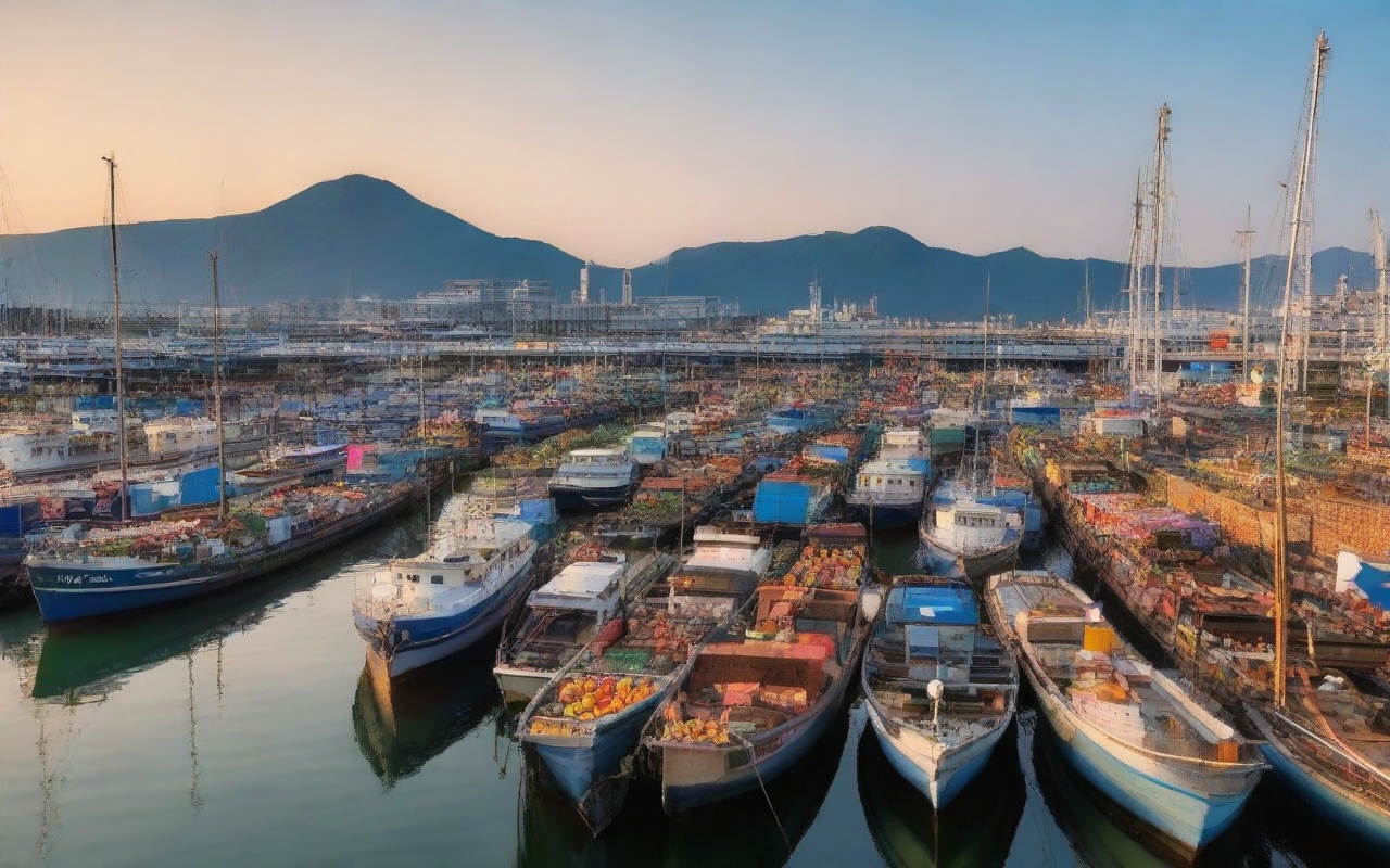 misaki port morning market sub 4