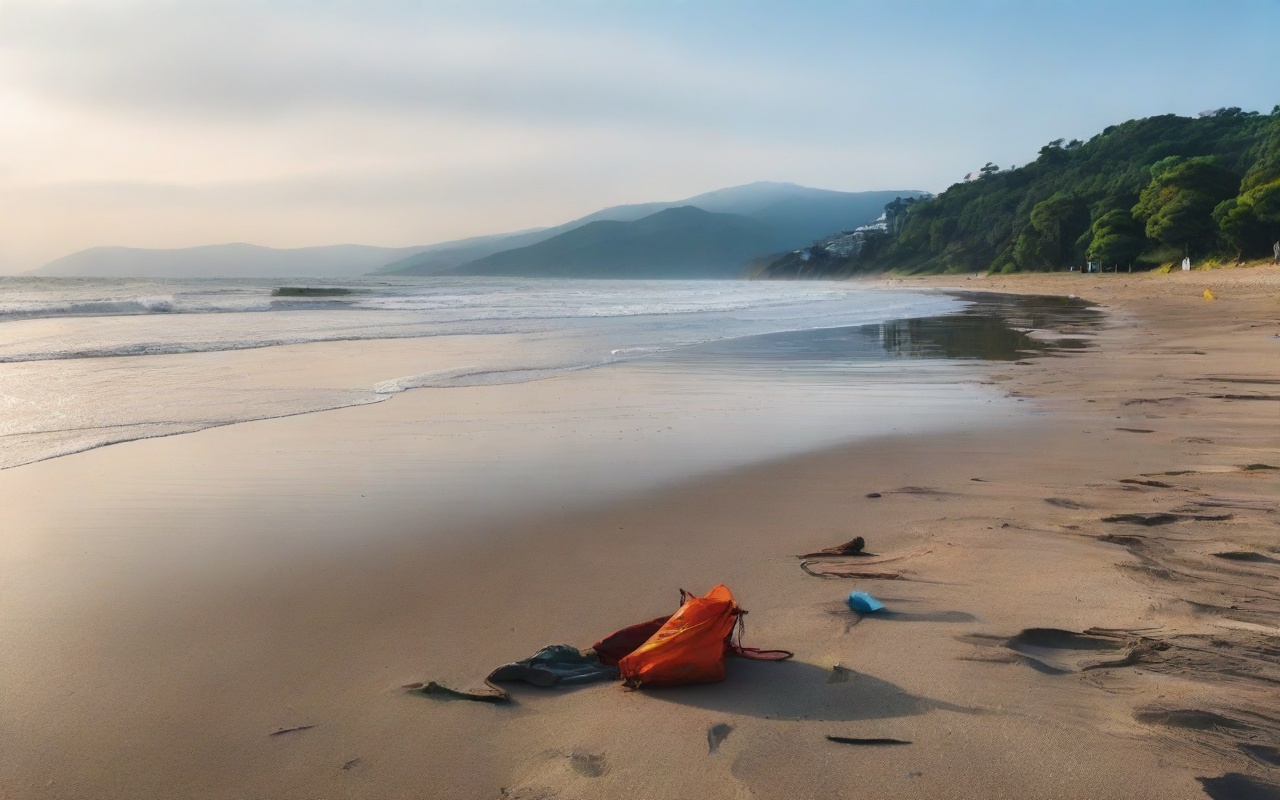 shonan beach cleanup gear sub 5