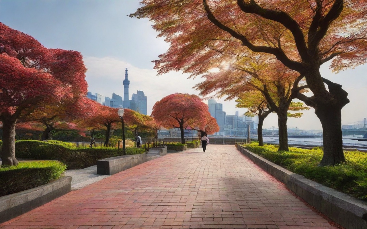 Yokohama Red Brick Guide scenery and attractions