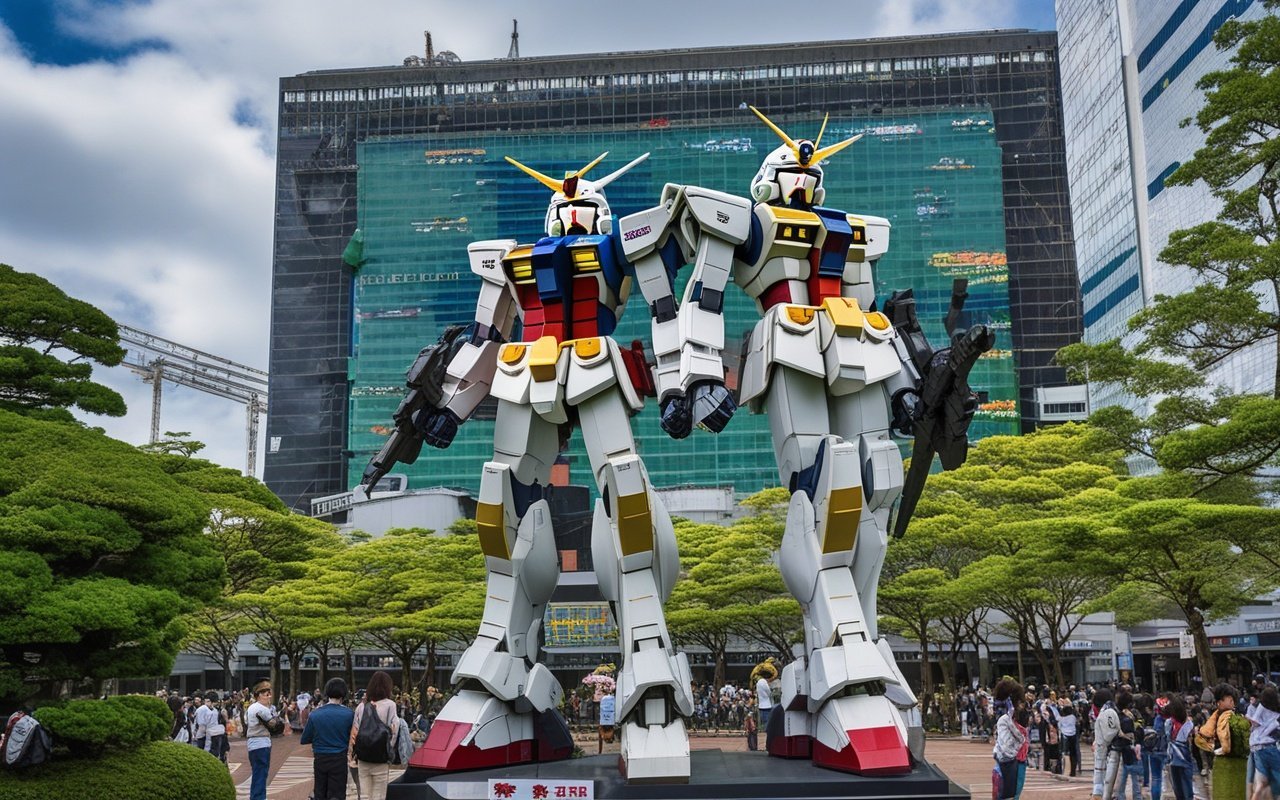 GUNDAM FACTORY YOKOHAMA — Moving Gundam History & Legacy