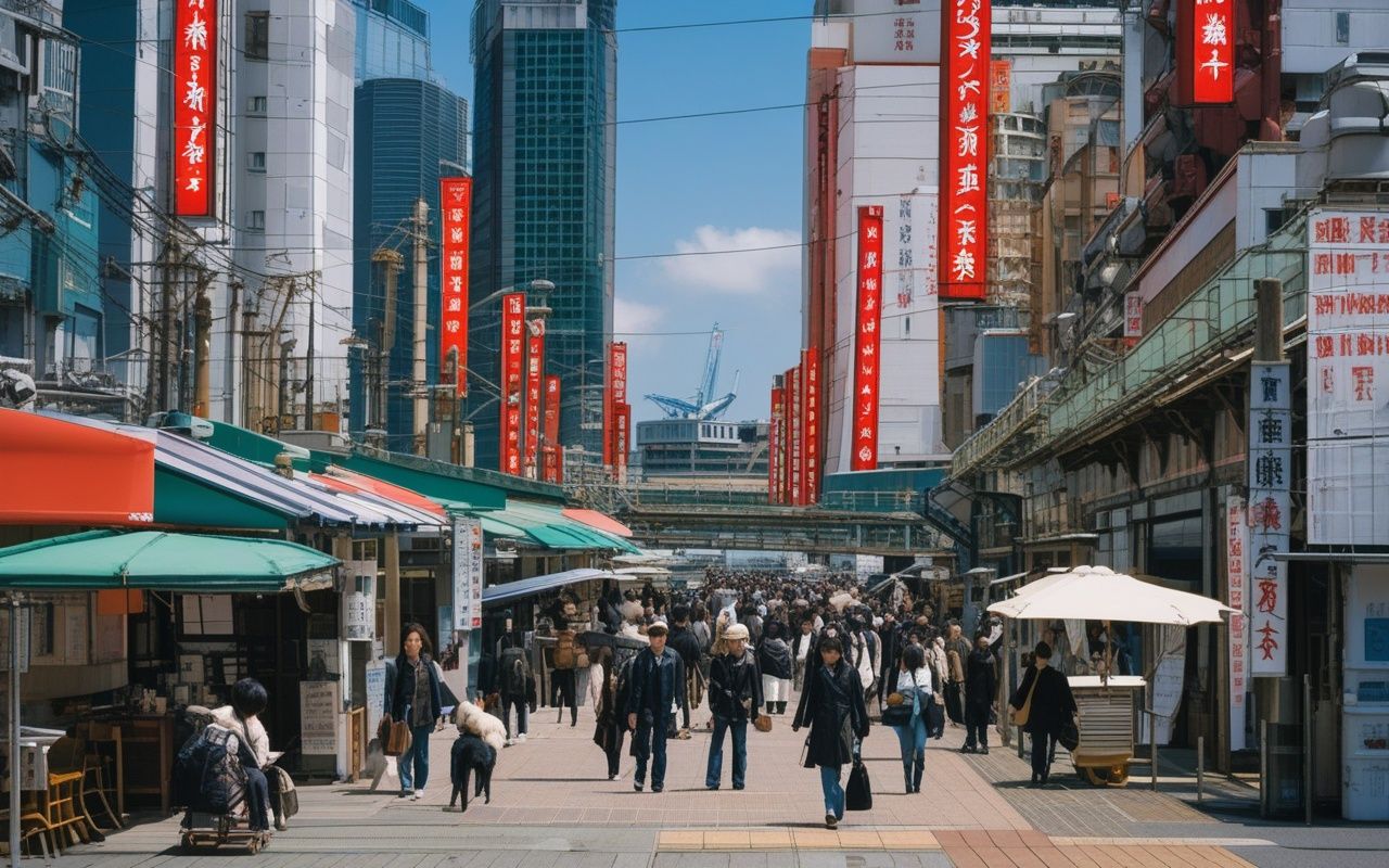 Ghost in the Shell Pilgrimage in Yokohama — Cyberpunk Walk