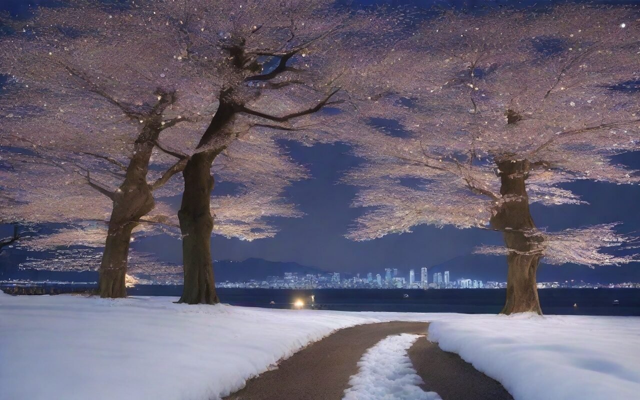 Kanagawa Winter Illuminations — detailed view