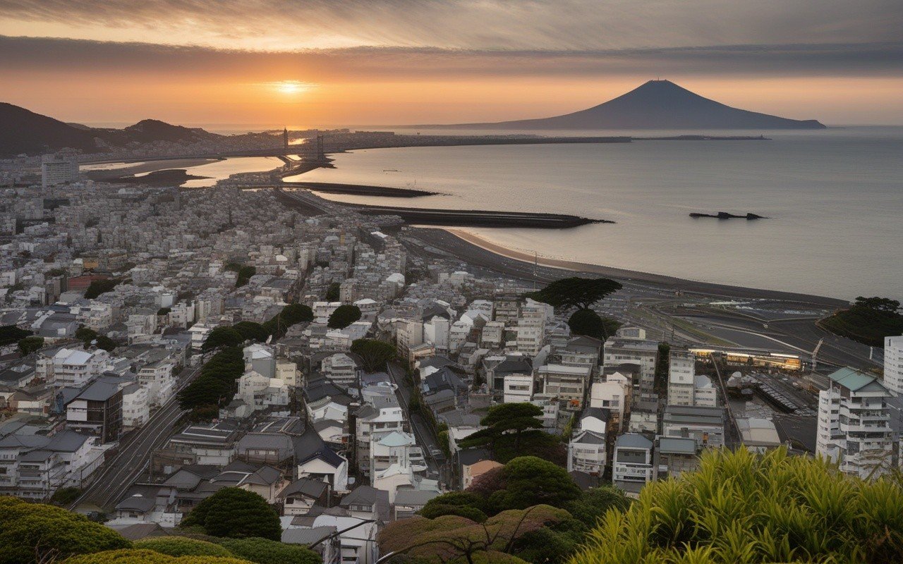 Scenic Kanagawa destination and travel location