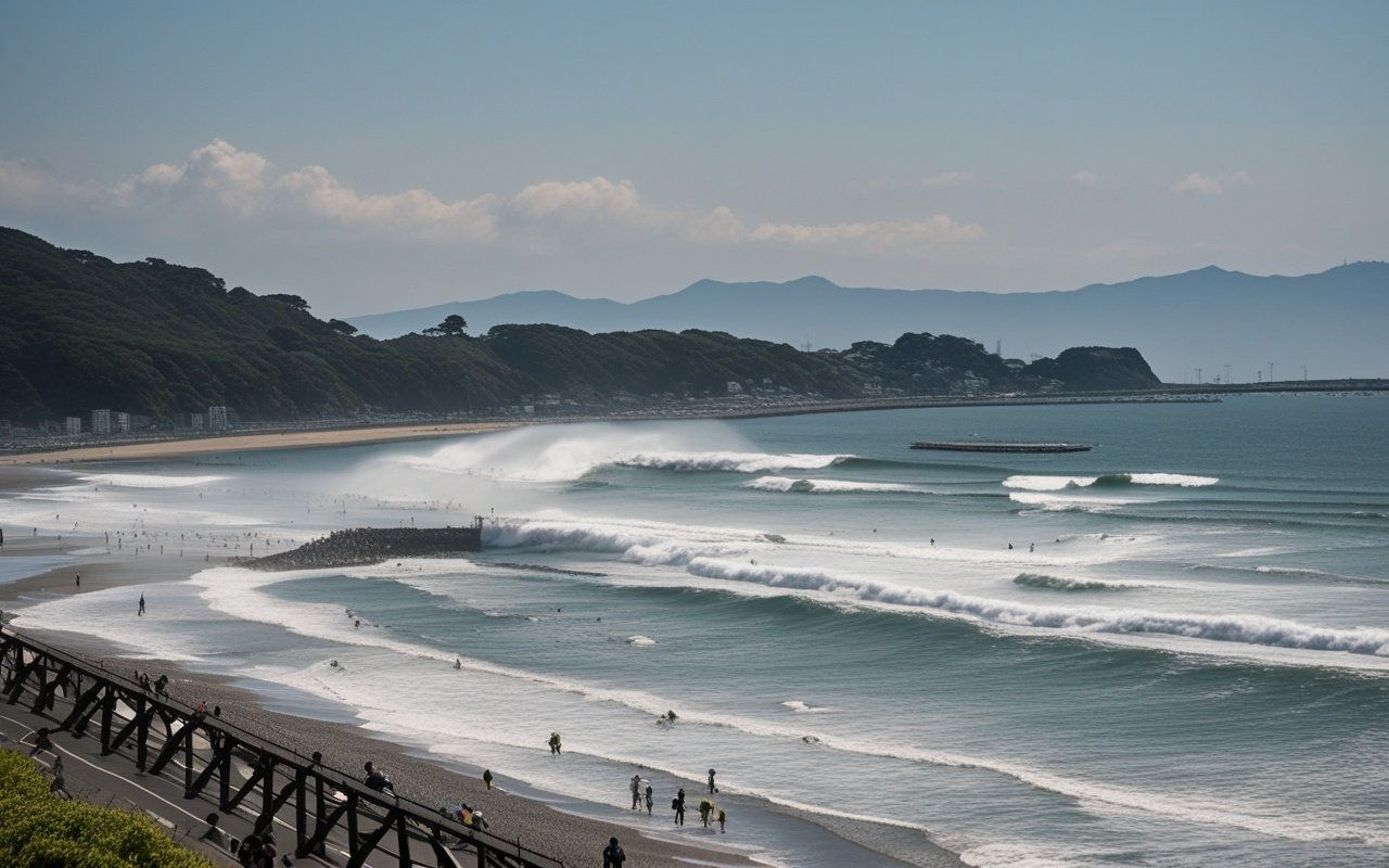 Shonan Surfing Culture scenery and attractions