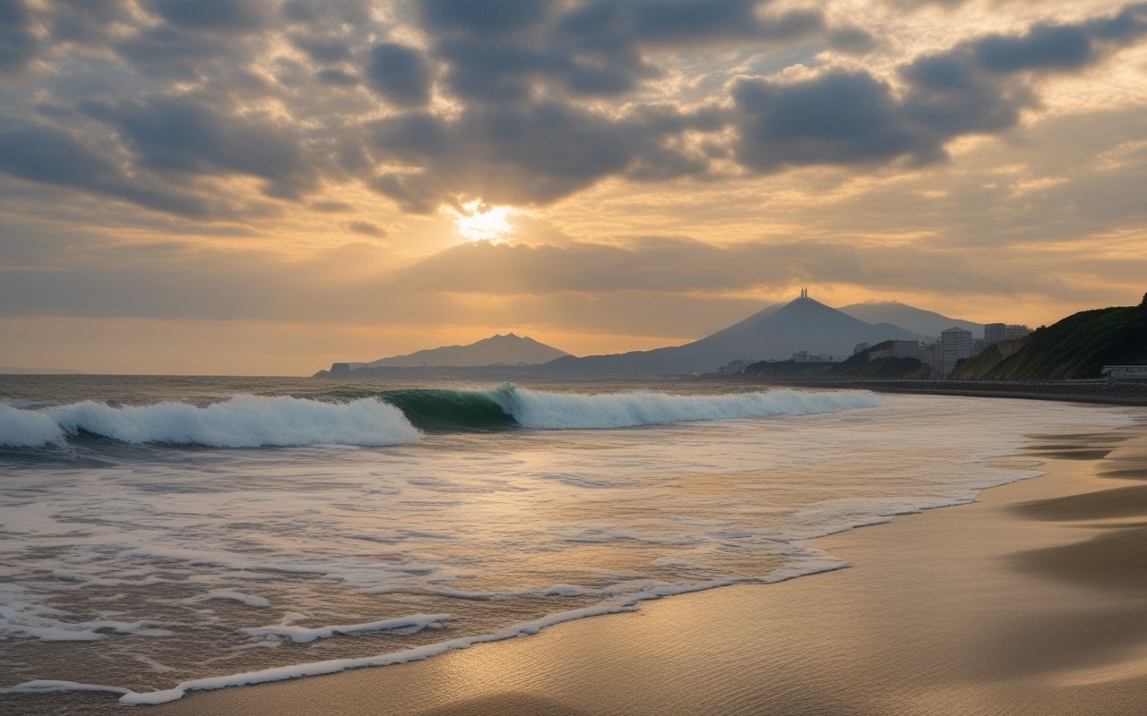 Shonan Surfing Guide scenery and attractions