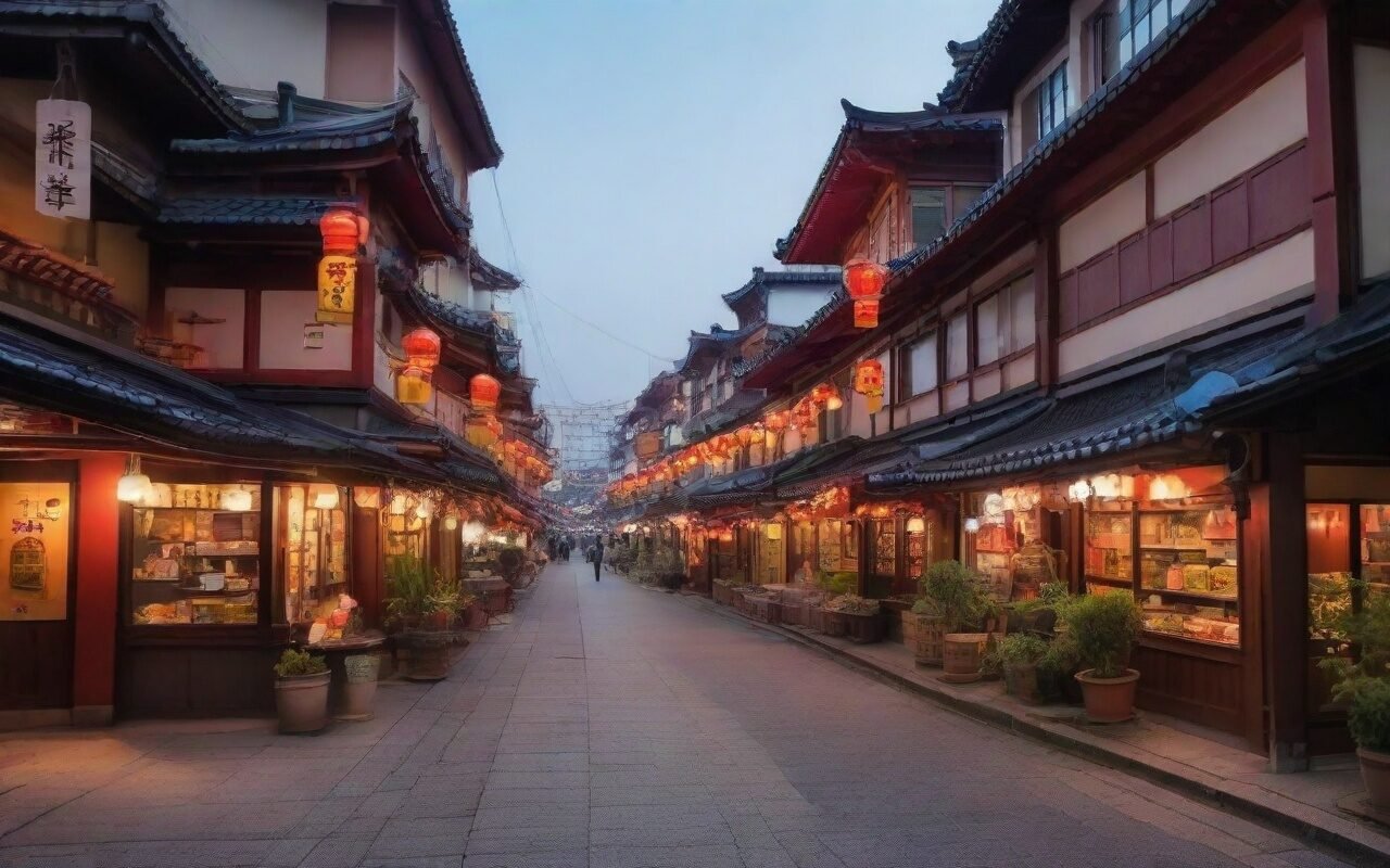 Yokohama Chinatown Food Guide — main illustration